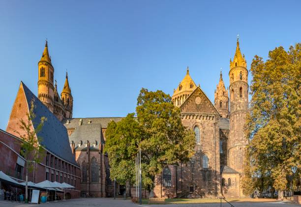 old historic cathedral of Worms, Germany