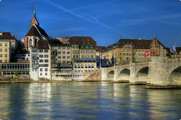 switzerland-basel-mittlere-bridge-old-town